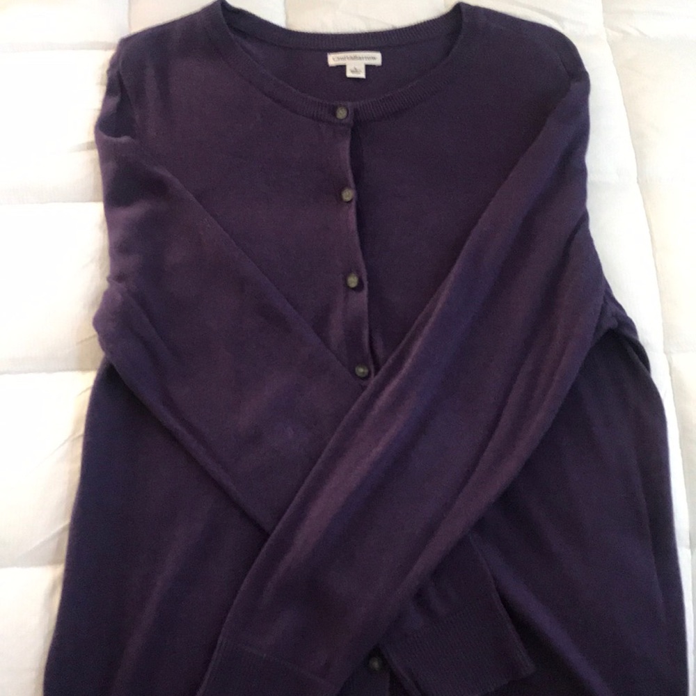 Button up sweater